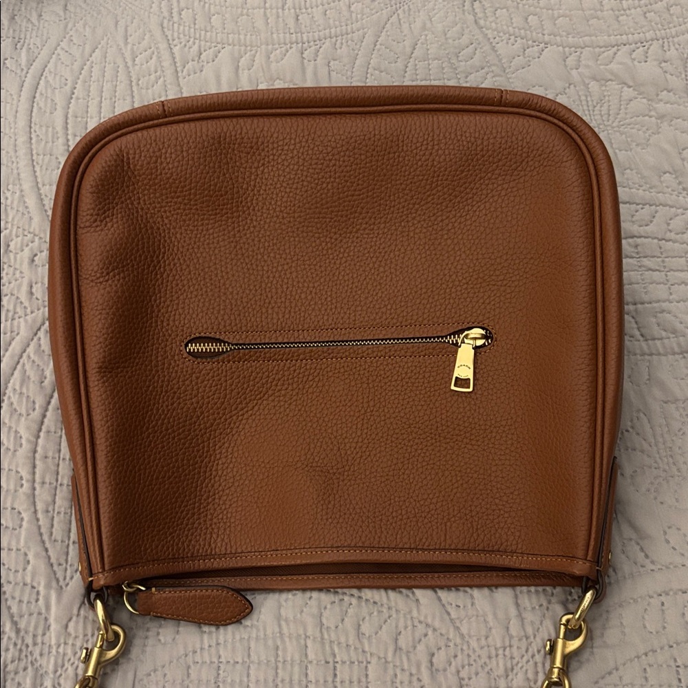 Coach Cary in Saddle Tan - Large - Picture 9 of 13